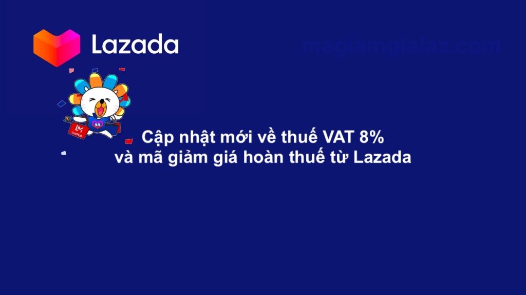 Thông báo về thuế VAT Lazada